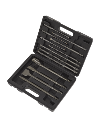 SDS Plus Drill Bit & Chisel Set 13pc