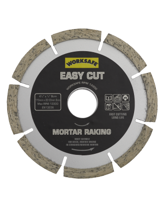 Easy Cut Diamond Blade Ø115 x Ø22mm - Mortar Raker