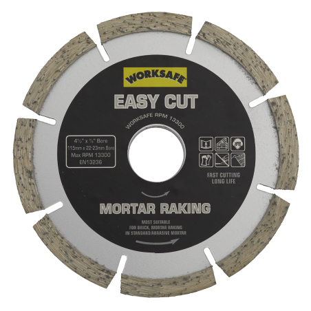 Easy Cut Diamond Blade Ø115 x Ø22mm - Mortar Raker