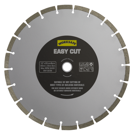 Silver Easy Cut Diamond Blade Ø300 x 20mm