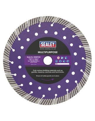 Cutting Disc Multipurpose Dry/Wet Use Ø230mm