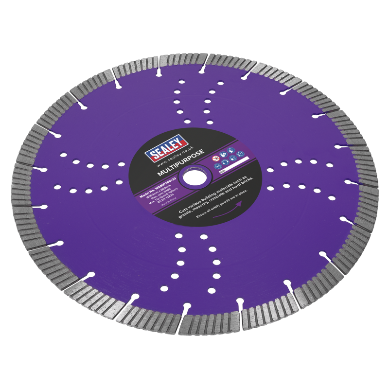 Cutting Disc Multipurpose Dry/Wet Use Ø300mm