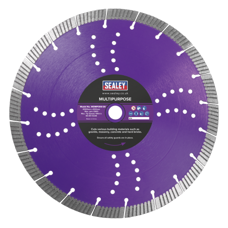 Cutting Disc Multipurpose Dry/Wet Use Ø300mm