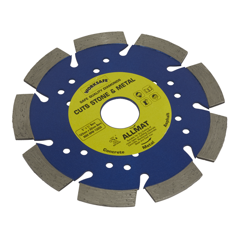 Platinum Allmat Diamond Blade Ø125 x Ø22mm