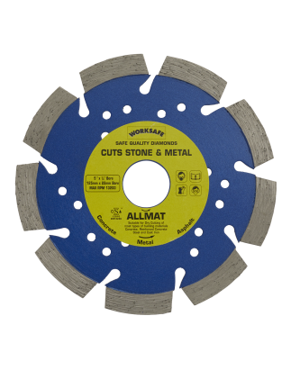 Platinum Allmat Diamond Blade Ø125 x Ø22mm