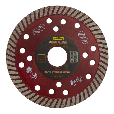 Turbo Allmat Diamond Blade Ø115 x Ø22mm