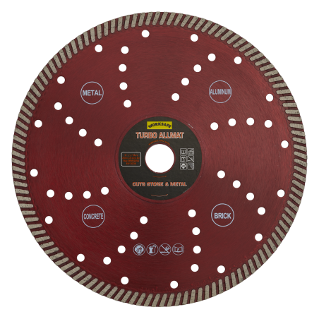 Disque diamant Turbo Allmat Ø230 x Ø22mm