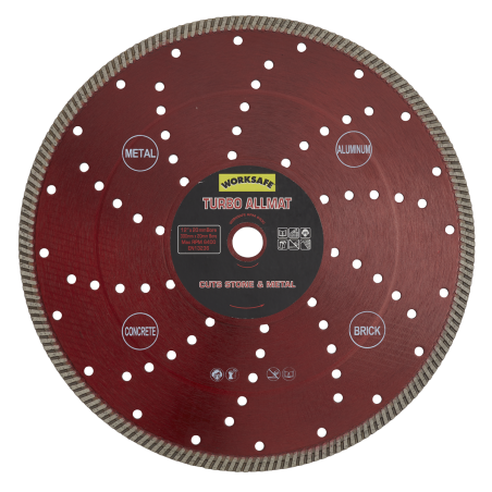 Disque diamant Turbo Allmat Ø300 x Ø20mm