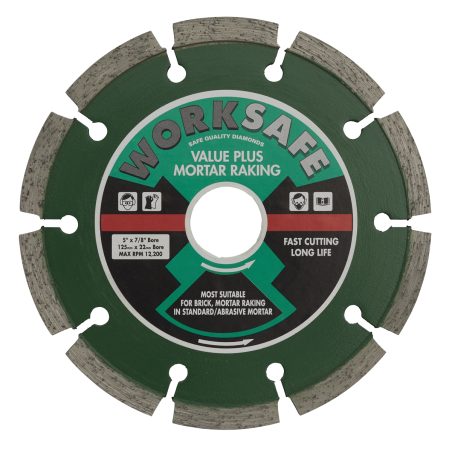 Value Plus Diamond Blade Ø125 x 22mm