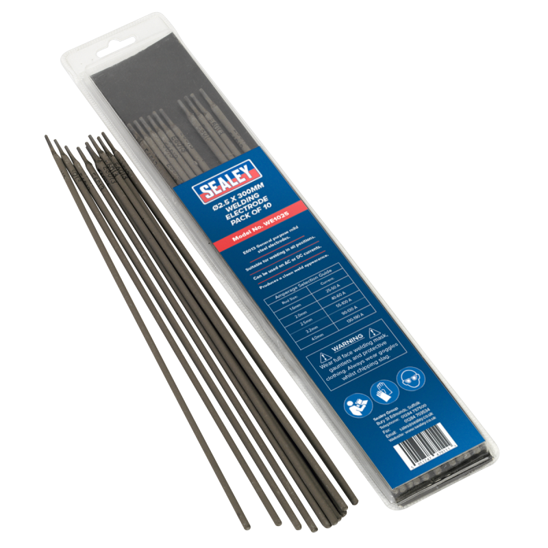 Welding Electrode 2.5 x 300mm - Pack of 10