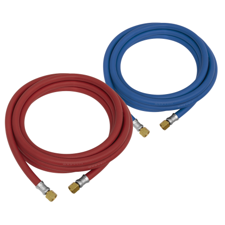 Oxy Acetylene Welding Hose Set 5m - EN ISO 3821 (EN 559)