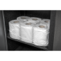 White Embossed 2-Ply Paper Roll 60m - Pack of 6