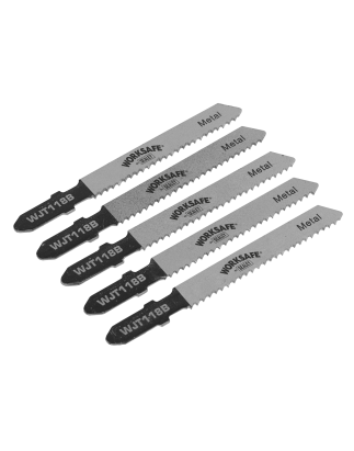 Jigsaw Blade Metal 55mm 12tpi - Pack of 5