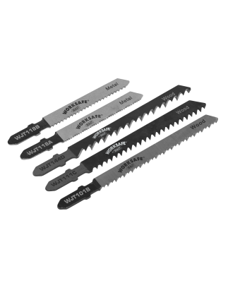 Assorted Jigsaw Blades - Pack of 5