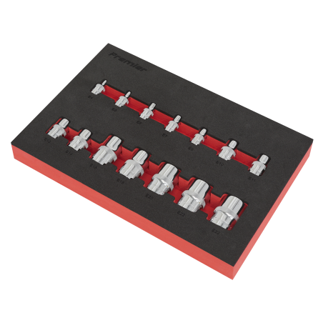 TRX-Star* Socket Set 14pc 1/4", 3/8" & 1/2"Sq Drive