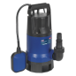 Pompe à eau sale submersible automatique 133L/min 230V