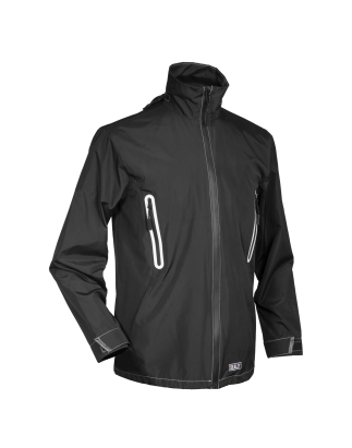 Manteau de pluie chauffant 5 V – Poitrine de 48 po, Grand