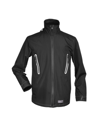 Manteau de pluie chauffant 5 V – Poitrine de 48 po, Grand