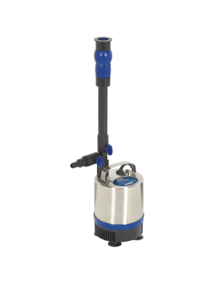 Submersible Pond Pump Stainless Steel 1750L/hr 230V