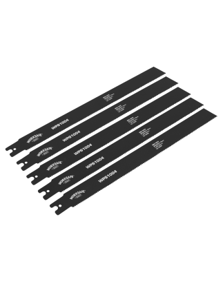 Lame de scie à tubes 300 x 25 x 1 mm 10-14tpi - Paquet de 5