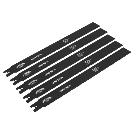 Lame de scie à tubes 300 x 25 x 1 mm 10-14tpi - Paquet de 5