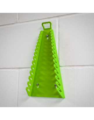 Reverse Spanner Rack Capacity 15 Spanners Hi-Vis Green