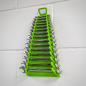 Reverse Spanner Rack Capacity 15 Spanners Hi-Vis Green