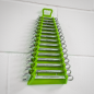 Reverse Spanner Rack Capacity 15 Spanners Hi-Vis Green