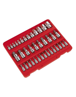 TRX-Star* Socket & Security Socket Bit Set 38pc 1/4", 3/8" & 1/2"Sq Drive