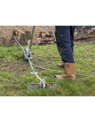 Extracteur de câble métallique, force de ligne maximale de 3 200 kg