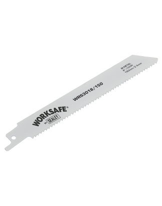 Reciprocating Saw Blade 150mm 10tpi - Pack of 5