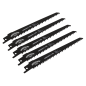 Reciprocating Saw Blade 150mm 6tpi - Pack of 5