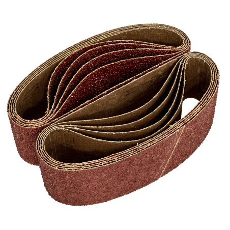 Sanding Belt 75 x 533mm 24Grit - Pack of 5