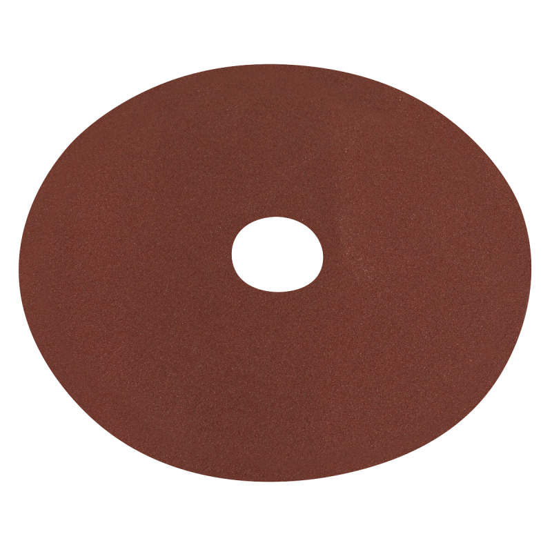 Disque à support fibre Ø125mm - grain 80 paquet de 25