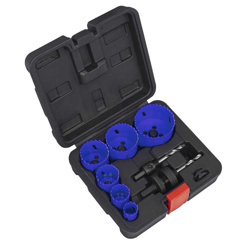 Hole Saw Kit 9pc - Electricians