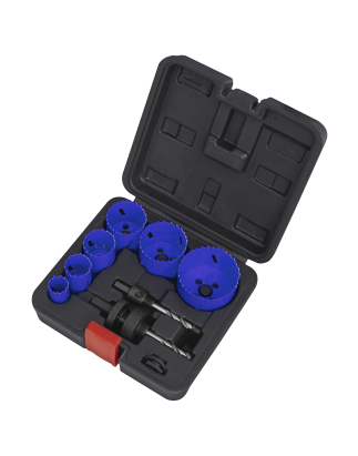 Hole Saw Kit 9pc - Electricians