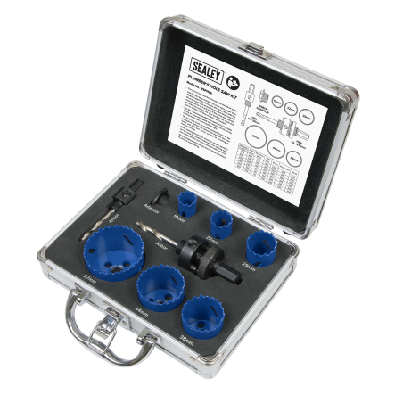 Hole Saw Kit 9pc - Plumbers