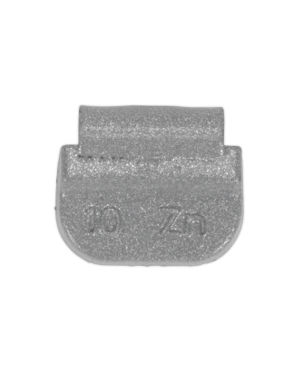 Wheel Weight 10g Hammer-On Zinc for Steel Wheels Pack of 100