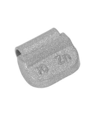 Wheel Weight 10g Hammer-On Zinc for Steel Wheels Pack of 100