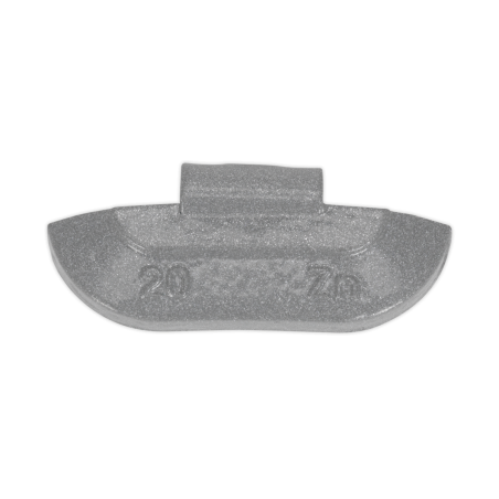 Wheel Weight 20g Hammer-On Zinc for Steel Wheels Pack of 100