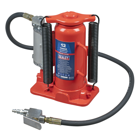 Air Operated Hydraulic Bottle Jack 12 Tonne