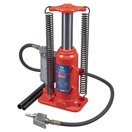 Air Operated Hydraulic Bottle Jack 12 Tonne