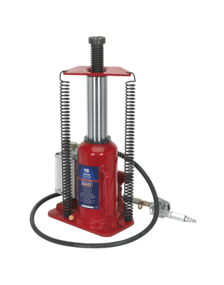 Air Operated Hydraulic Bottle Jack 18 Tonne