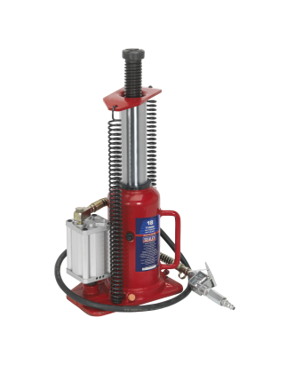 Air Operated Hydraulic Bottle Jack 18 Tonne