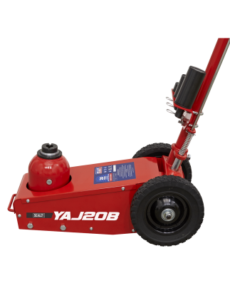 Air Operated Single Stage Trolley Jack 20 Tonne