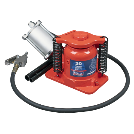 Low Profile Air Operated Hydraulic Bottle Jack 20 Tonne