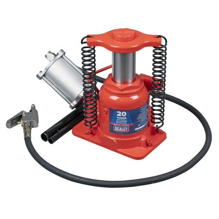 Low Profile Air Operated Hydraulic Bottle Jack 20 Tonne