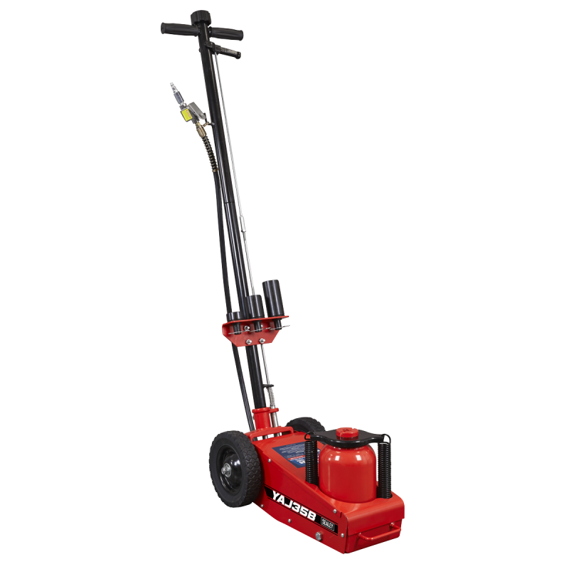 Air Operated Single Stage Trolley Jack 35 Tonne