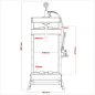 Presse hydraulique à plancher 10 tonnes