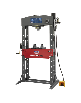 Premier Air/Hydraulic Floor Type Press with Foot Pedal 50 Tonne